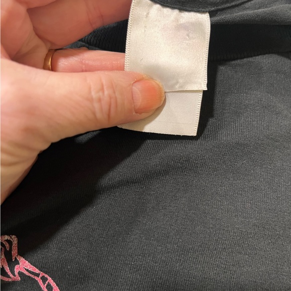 Black Graphic T-Shirt with Colorful Design - Picture 3 of 6